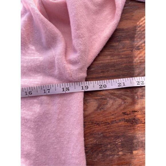 S4‎ VTG Philosophy Soft Baby Pink Cardigan Sweater - Picture 5 of 6